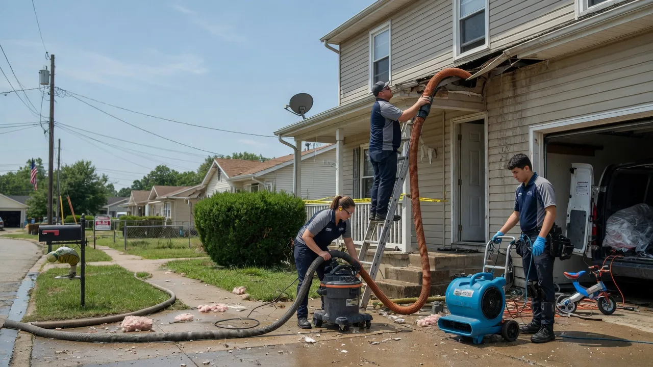 Water Damage Restoration in Salem, IN near me